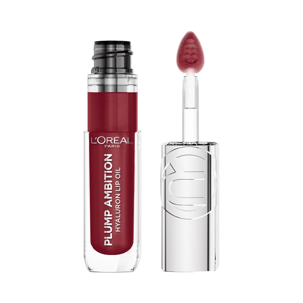 Brillo Labial L'Oréal Paris Plump Ambition 490 Berry Jolie