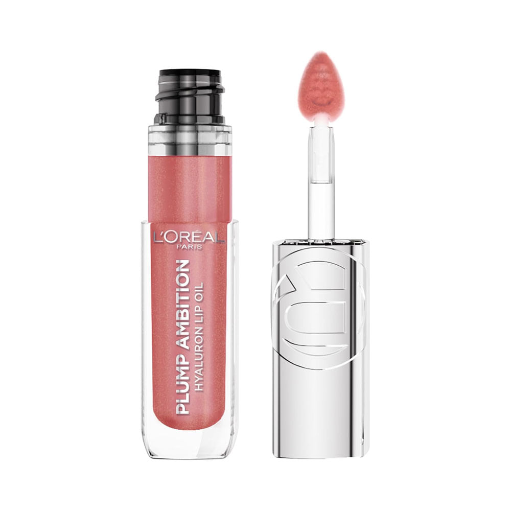 Brillo Labial L'Oréal Paris Plump Ambition 650 Nude Macaron