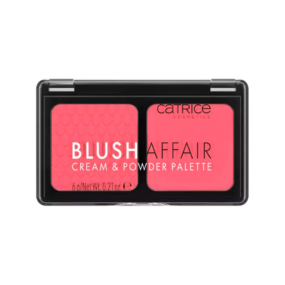 Paleta de rubor Catrice Blush Affair Cream & Powder 010 Stunning Strawberry