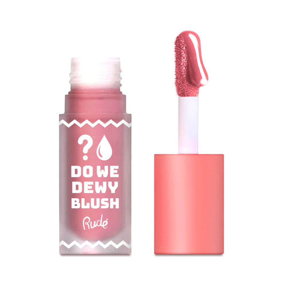 Rubor Líquido Rude Cosmetics Do We Dewy Dusty Rose