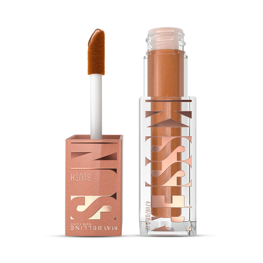 Rubor líquido multiuso Maybelline Sunkisser Blush 11 Electric Bronze