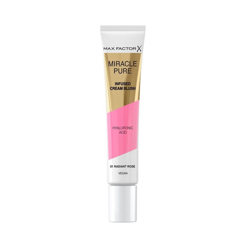 Rubor Max Factor Miracle Pure con Ácido Hialurónico 01 Radiant Rose