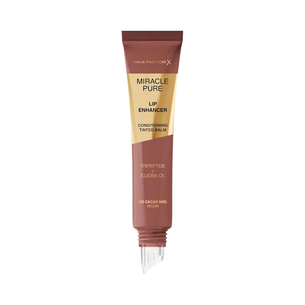 Brillo Labial Max Factor Miracle Pure Lip Enhancer 020 Cacao Nibs