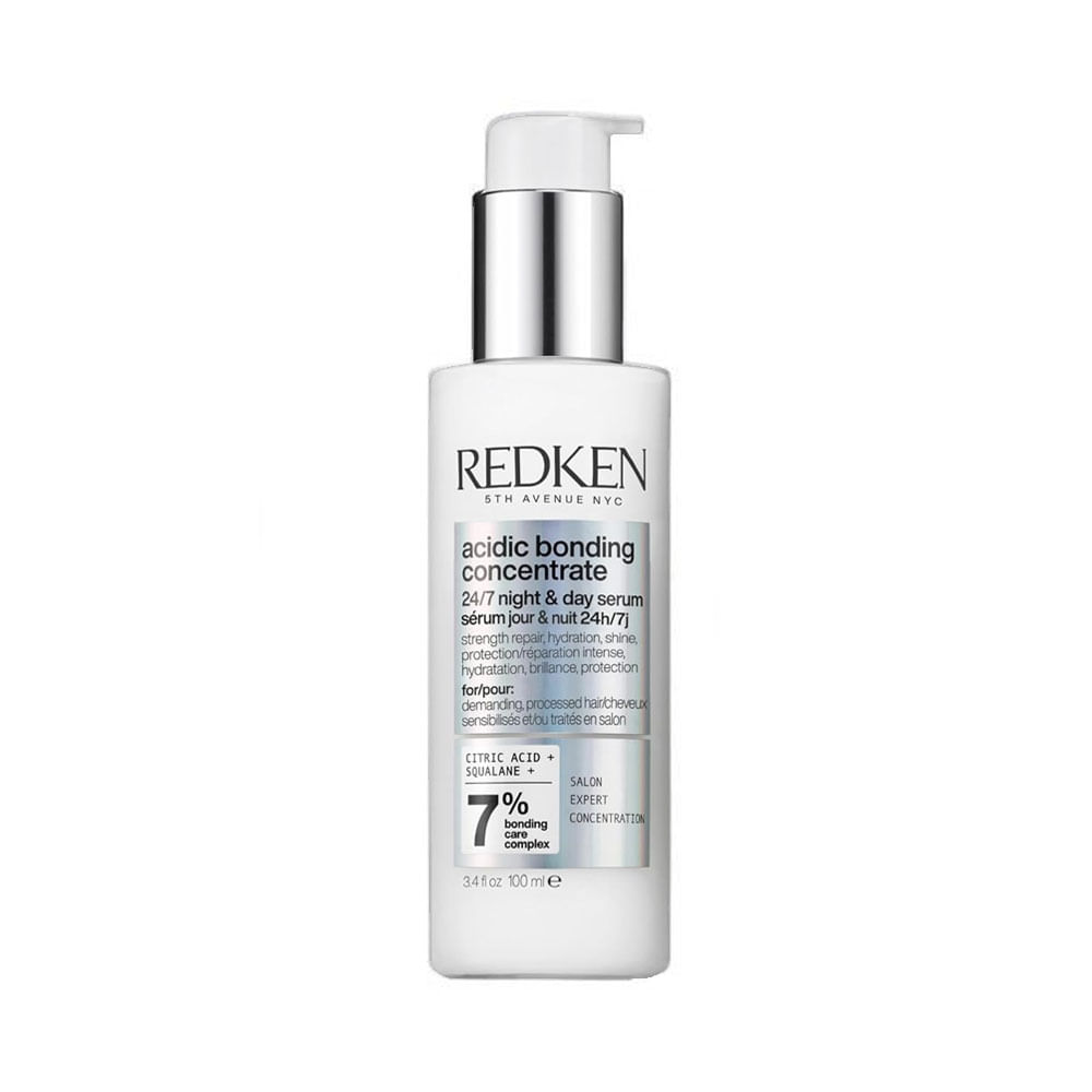 Sérum capilar Redken Acidic Bonding Concentrate 24/7 Night & Day para reparar y fortalecer 100 ml