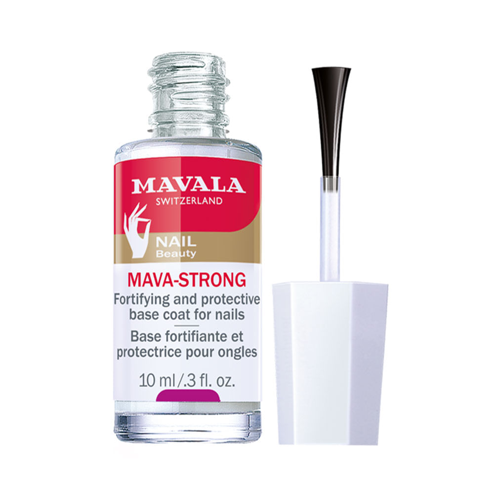 Base fortalecedora Mavala Mava-Strong para uñas frágiles 10 ml
