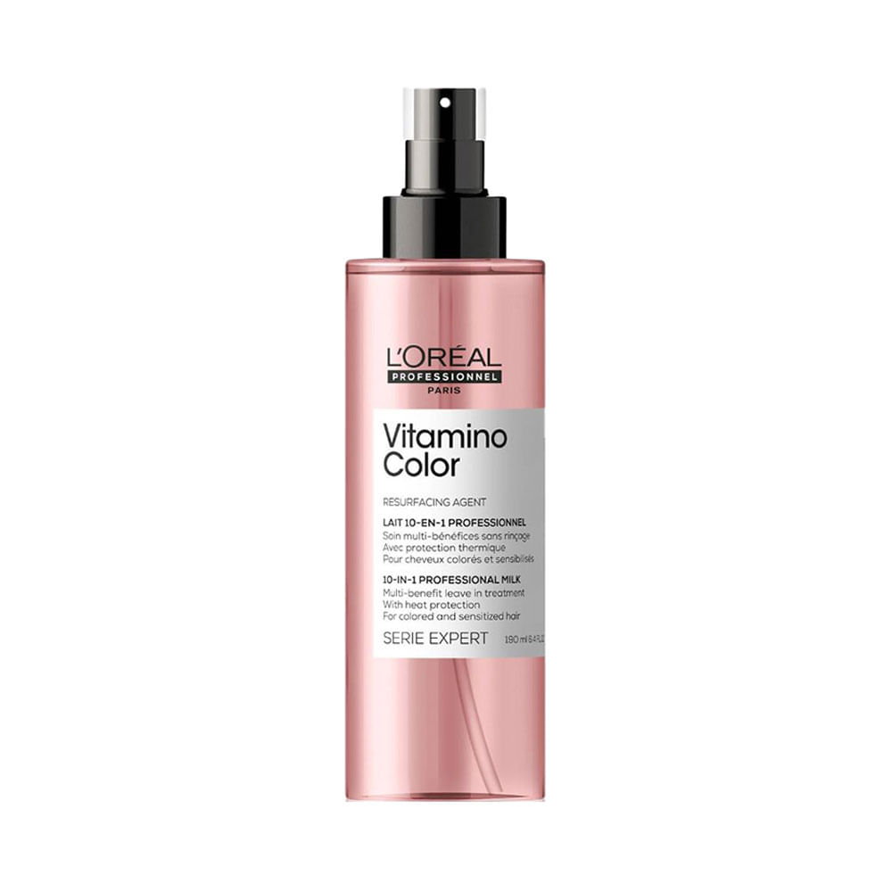 Spray 10 en 1 L'Oréal Professionnel Vitamino Color para cabello teñido 190 ml