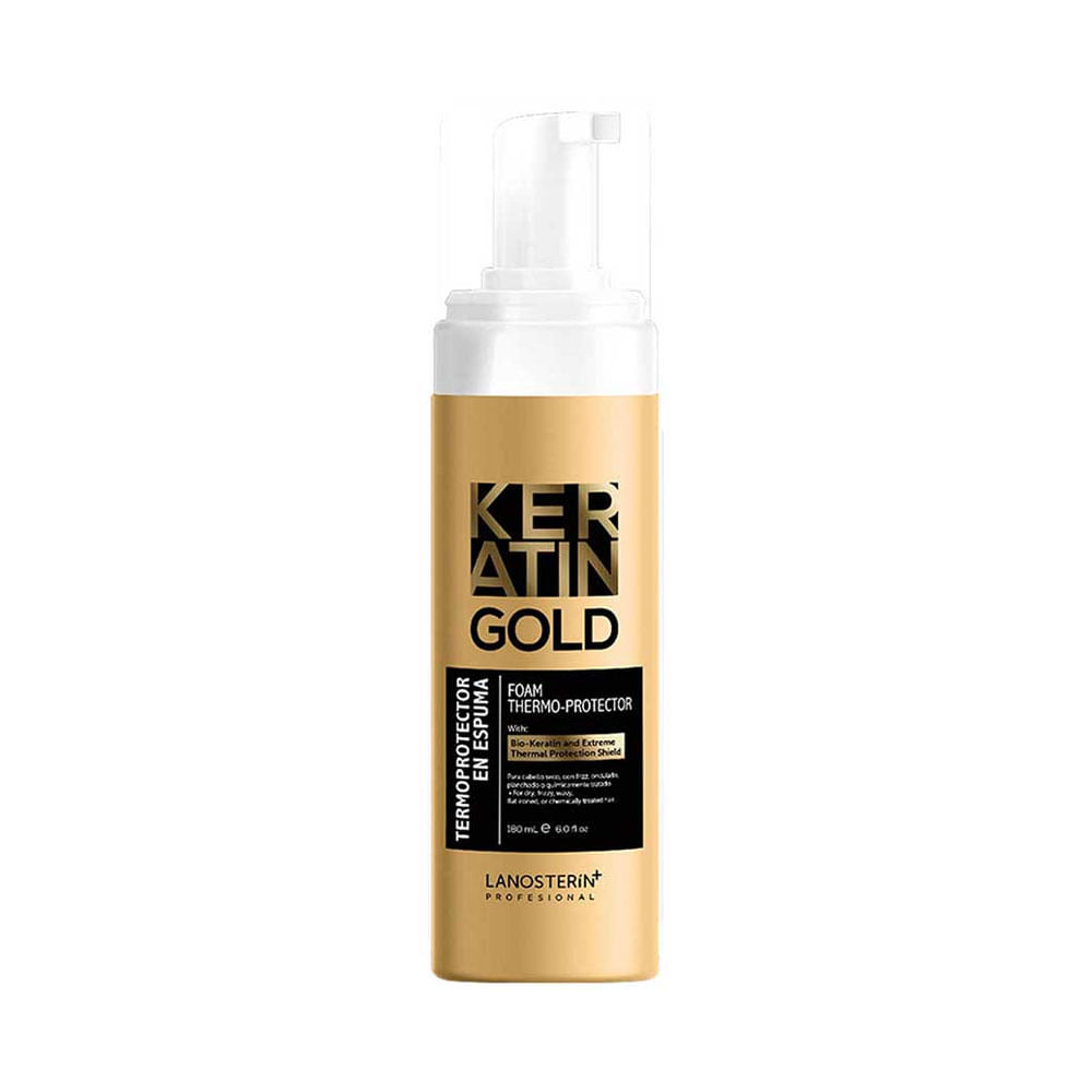 Spray termoprotector capilar Lanosterin Keratin Gold 180 ml