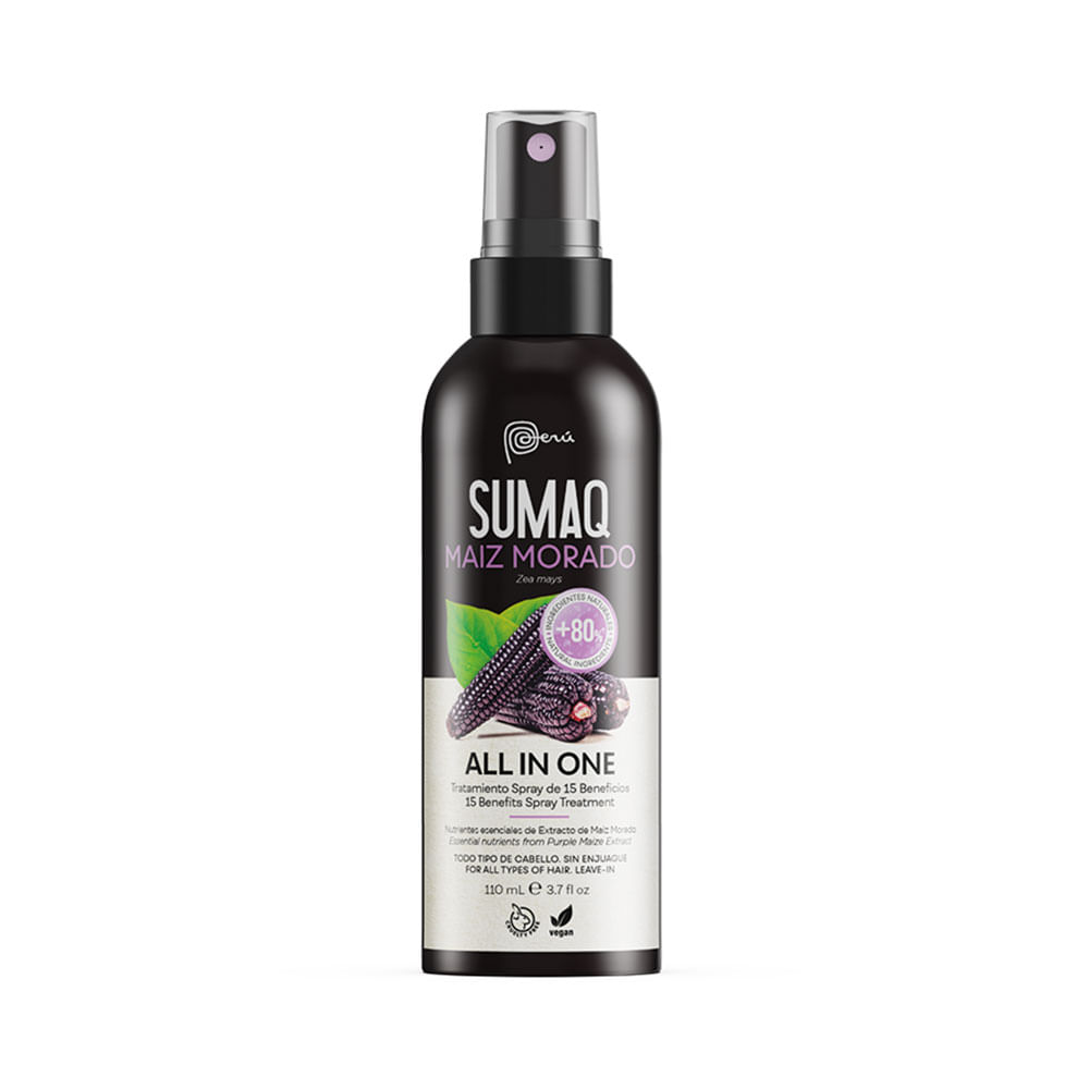 Tratamiento capilar en spray Sumaq Maiz Morado All In One 110 ml