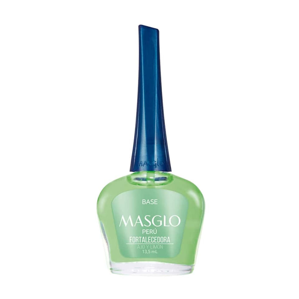 Base para uñas Masglo Fortalecedora con Ajo y Limón
