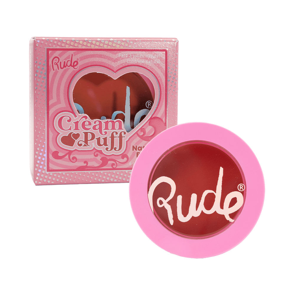 Rubor en crema Rude Cream Puff Natural Blush 809 Fruit Tart