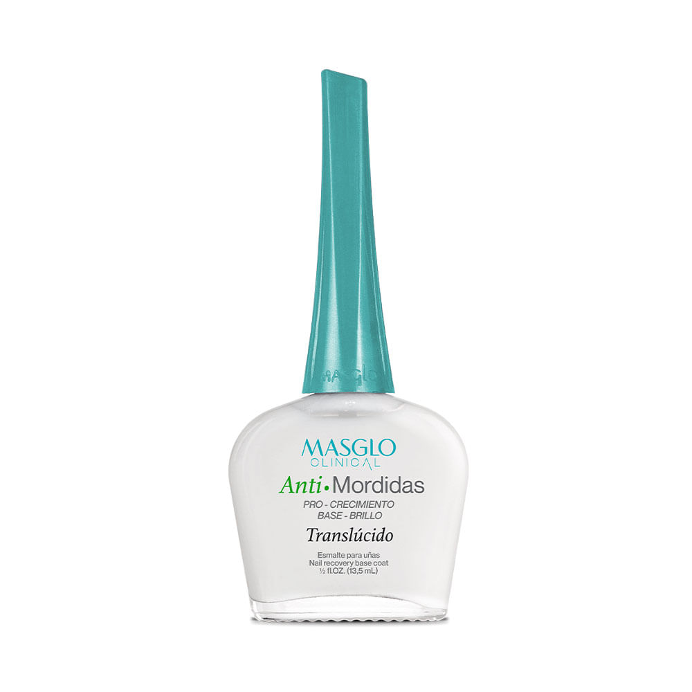 Base con brillo Masglo Clinical Anti Mordidas Pro Crecimiento