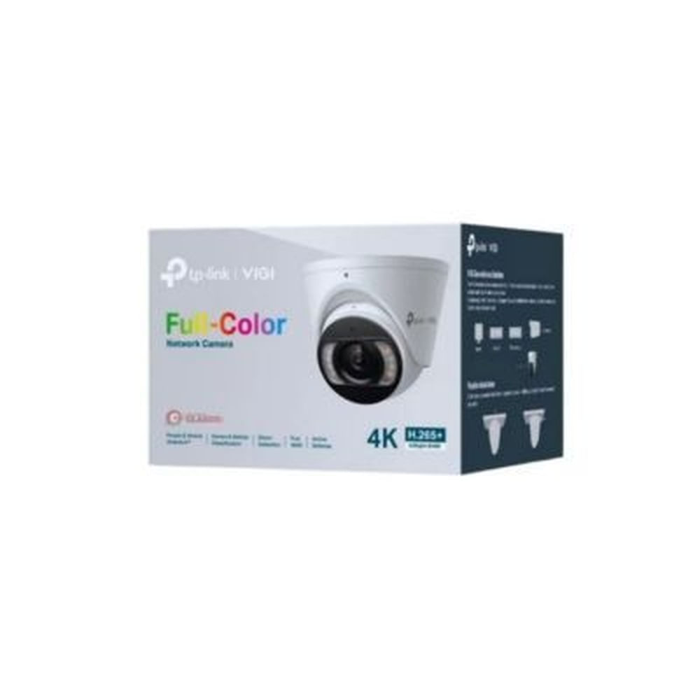 CAMARA IP VIGI INSIGHT S485 DOMO 8MP COLOR 28MM Blanco