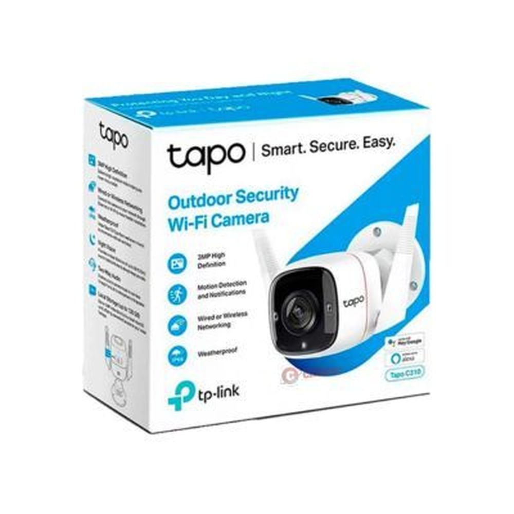 CAMARA IP TP-LINK TAPO C310 3MP EXTERIOR Blanco