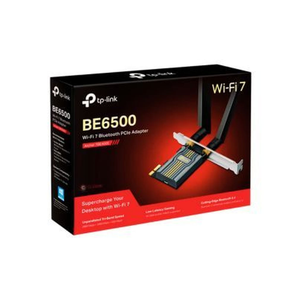 TARJETA DE RED TP-LINK TBE400E BE6500 PCIE BLUETOOTH 5.4