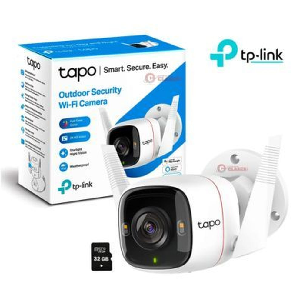 CAMARA IP TP-LINK TAPO C320WS 4MP EXTERIOR Blanco