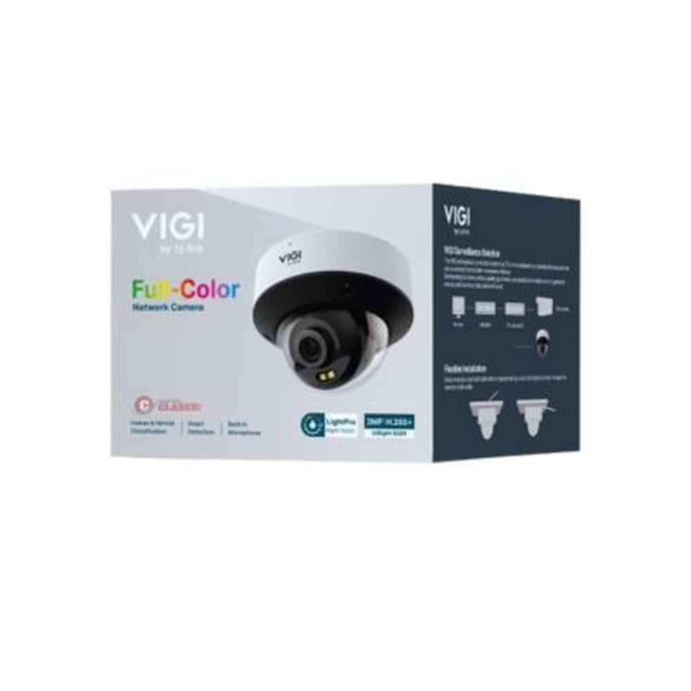 CAMARA IP VIGI INSIGHT S225 DOMO 2MP COLOR METAL Blanco