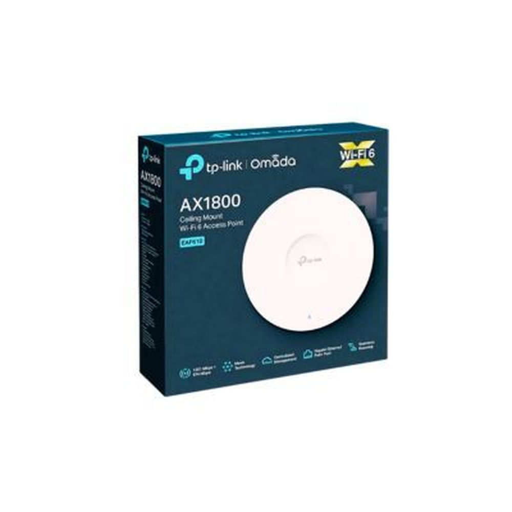 ACCESS POINT TP-LINK EAP610 AX1800 1PT GIGABIT Blanco