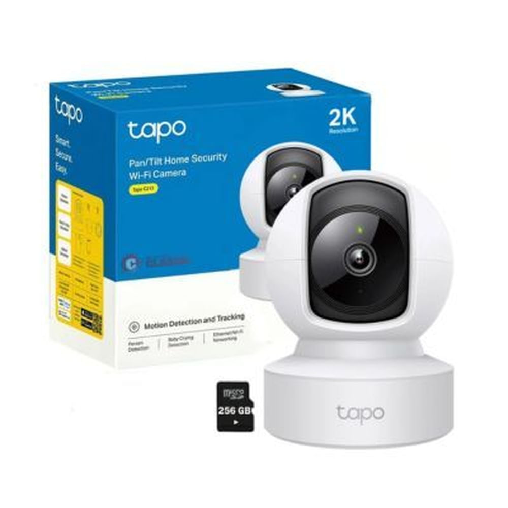 CAMARA IP TP-LINK TAPO C212 2K 3MP INT RJ45 WHITE Blanco