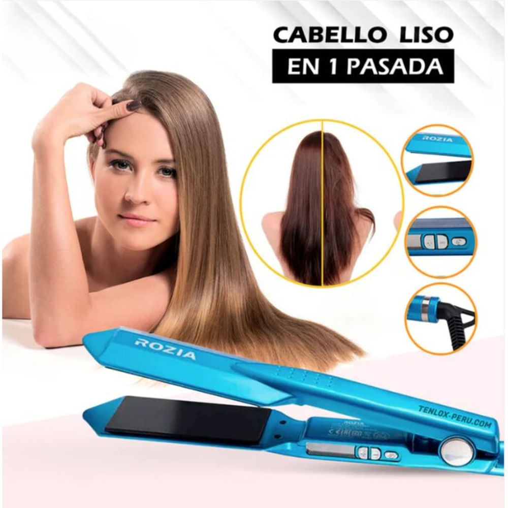 Rozia - Plancha Alisadora Para Cabello