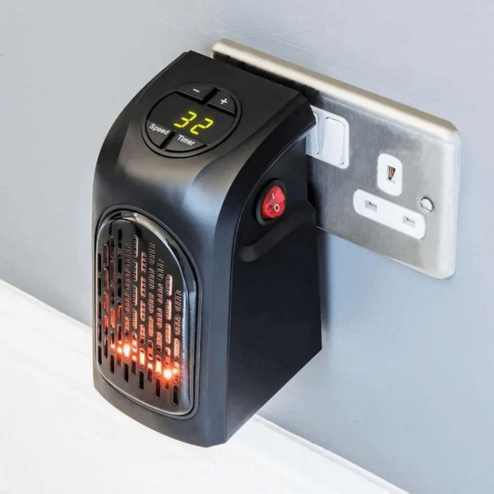 Calefactor Portátil de Pared 400W