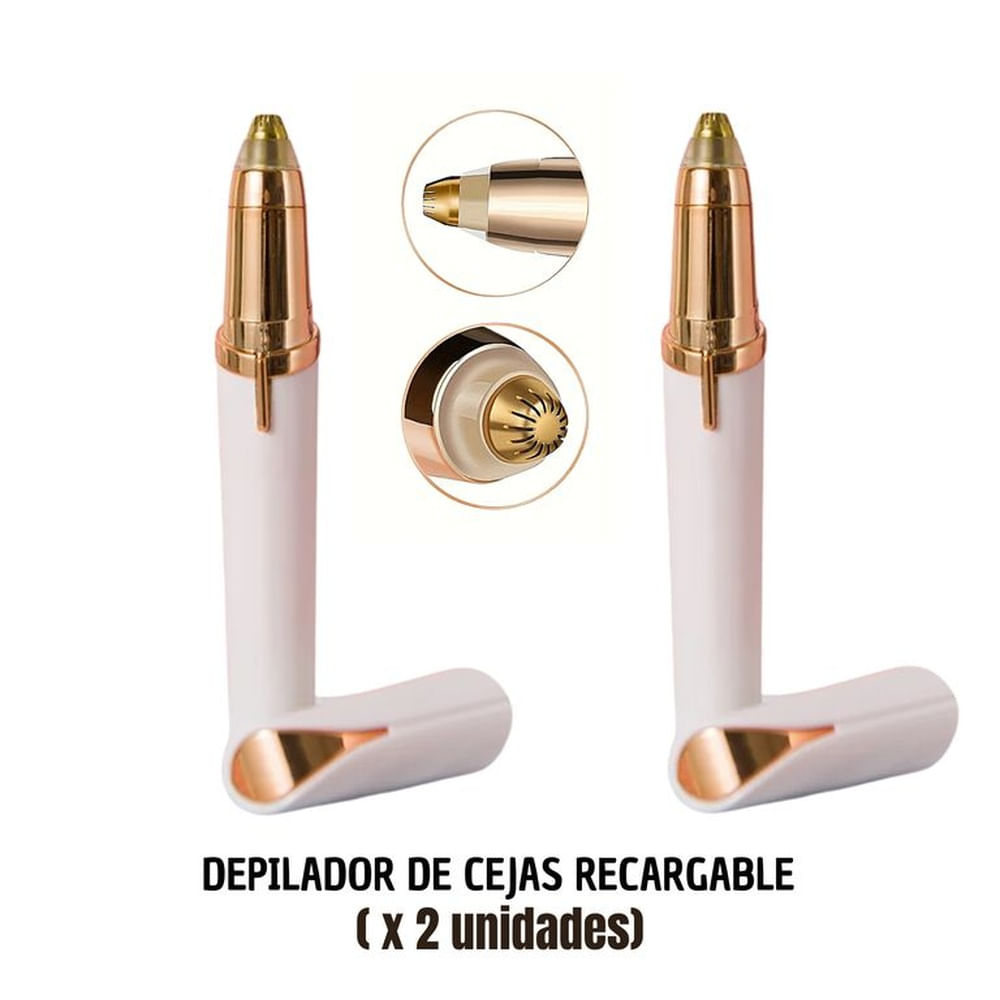 Depilador de Cejas Recargable x 2 unidades