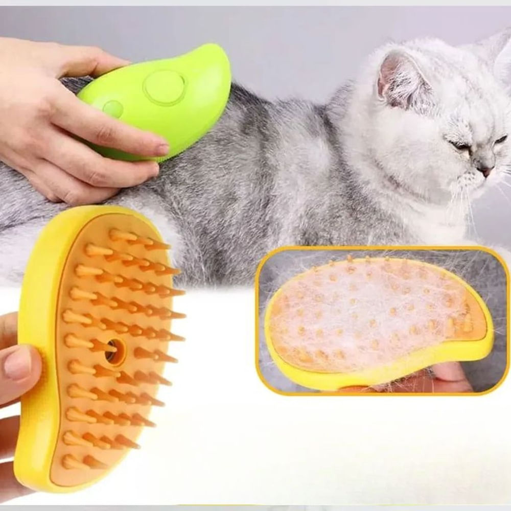 Cepillo a Vapor Quita Pelusa de Macota Naranja