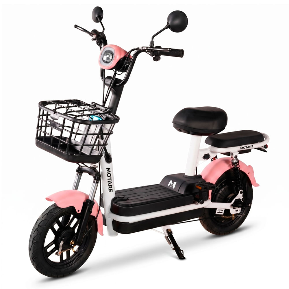 Bicimoto Electric Motare Happy  Rosado
