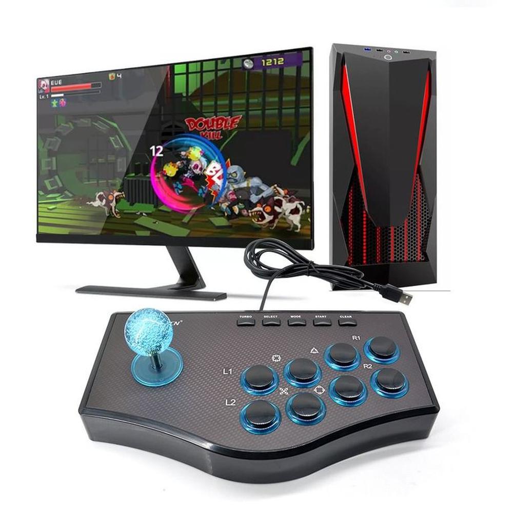 Mando Retro Arcade Nygacn Joystick para Ps2 Ps3 Pc Android Tv Smart
