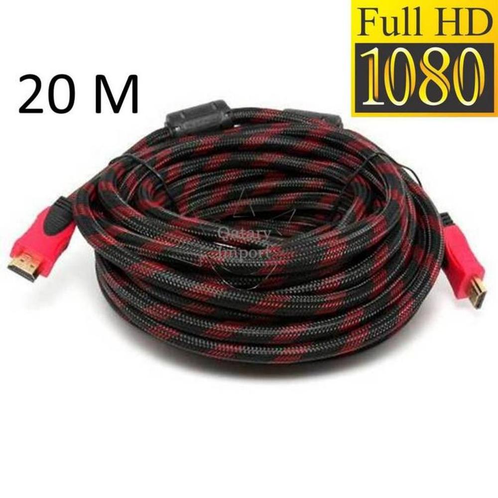 Cable HDMI - HDMI con Filtro 20M 20metros Full HD 3D V14 Cable HDMI - HDMI con Filtro 20M 20metros Full HD 3D V14