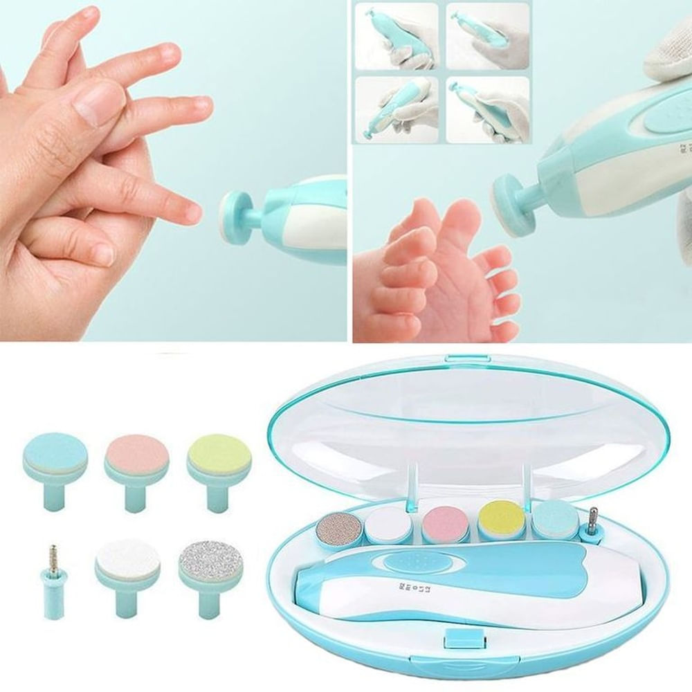 Set de Manicura de Pulidor de Unas de Bebes Cortauña Niños Set de Manicura de Pulidor de Unas de Bebes Cortauña Niños