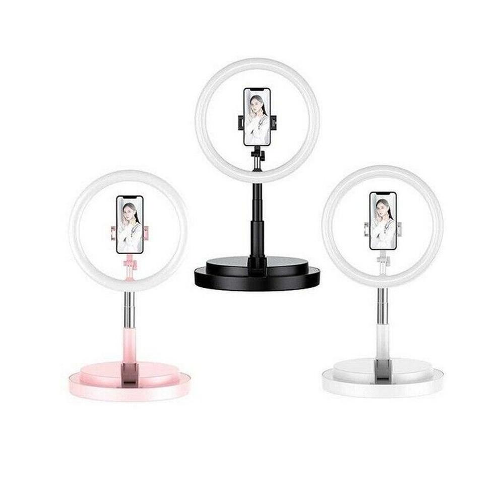 Aro de Luz Plegable 29cm  y Soporte Incluido 168cm de Alto Modelo Y2