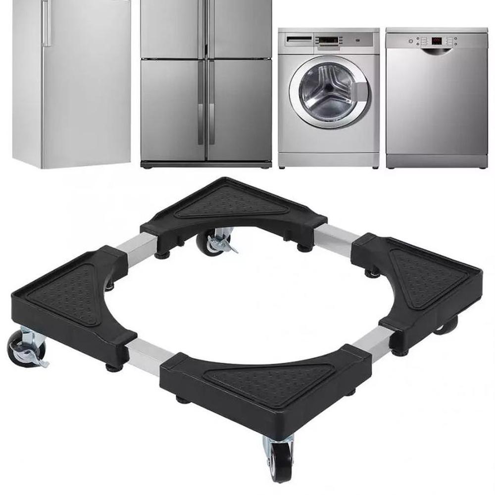 Base Móvil Soporte Rueda Frenos Refrigeradora Lavadora hasta 56cmx56cm
