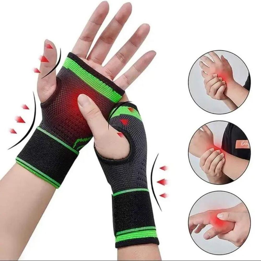 1 Muñequera Deportiva Ajustable Protección Ortopedica