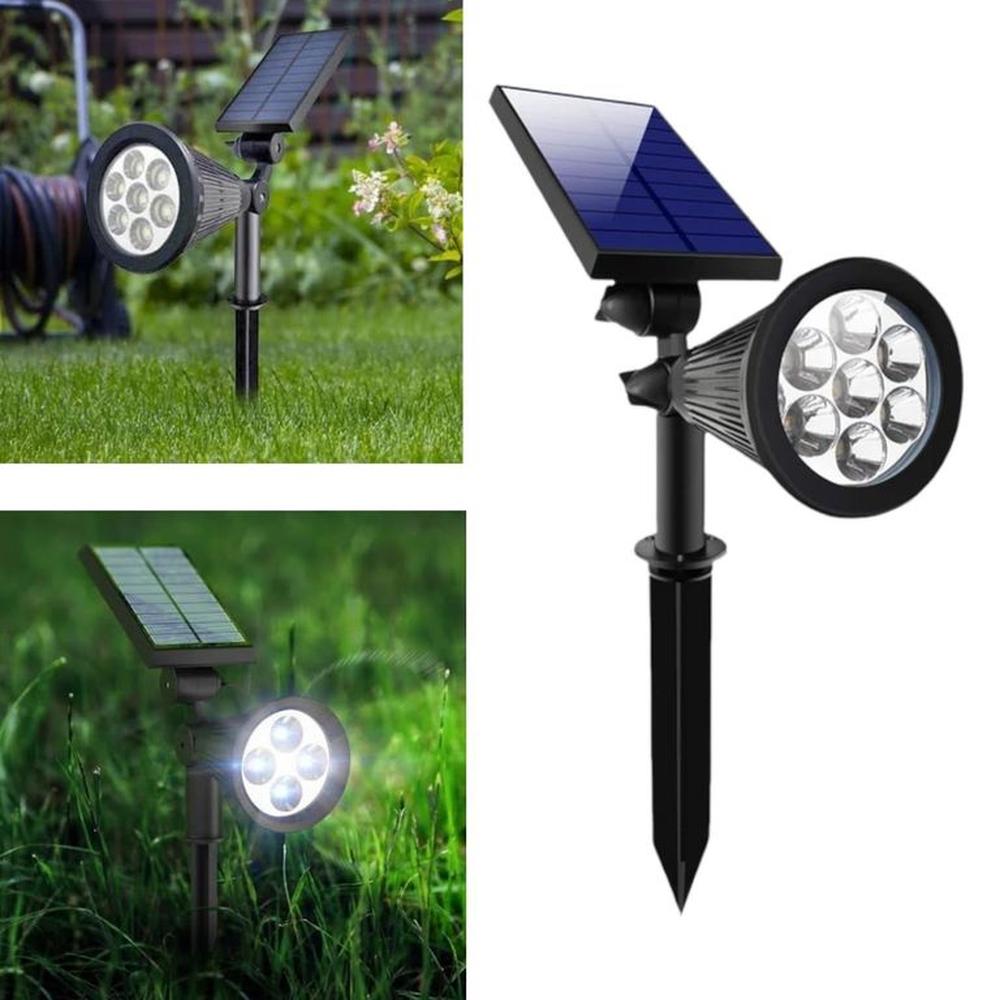 Luz Led Solar Recargable con Sensor para Jardin y Pared