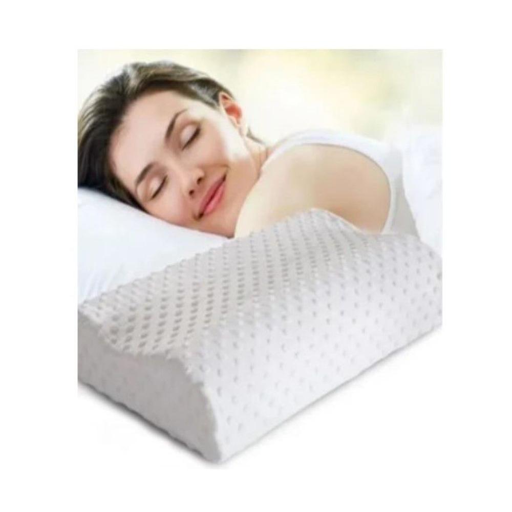 Almohada Ortopedica Cervical Evita Ronquidos Memory Pillow Blanca Almohada Ortopedica Cervical Evita Ronquidos Memory Pillow Blanca