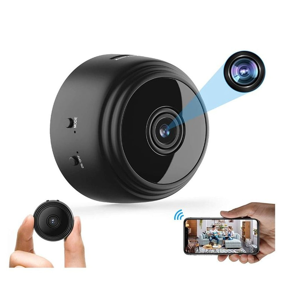 Mini Cámara Espía WiFi HD 1080P Inalámbrica Sensor de Movimiento