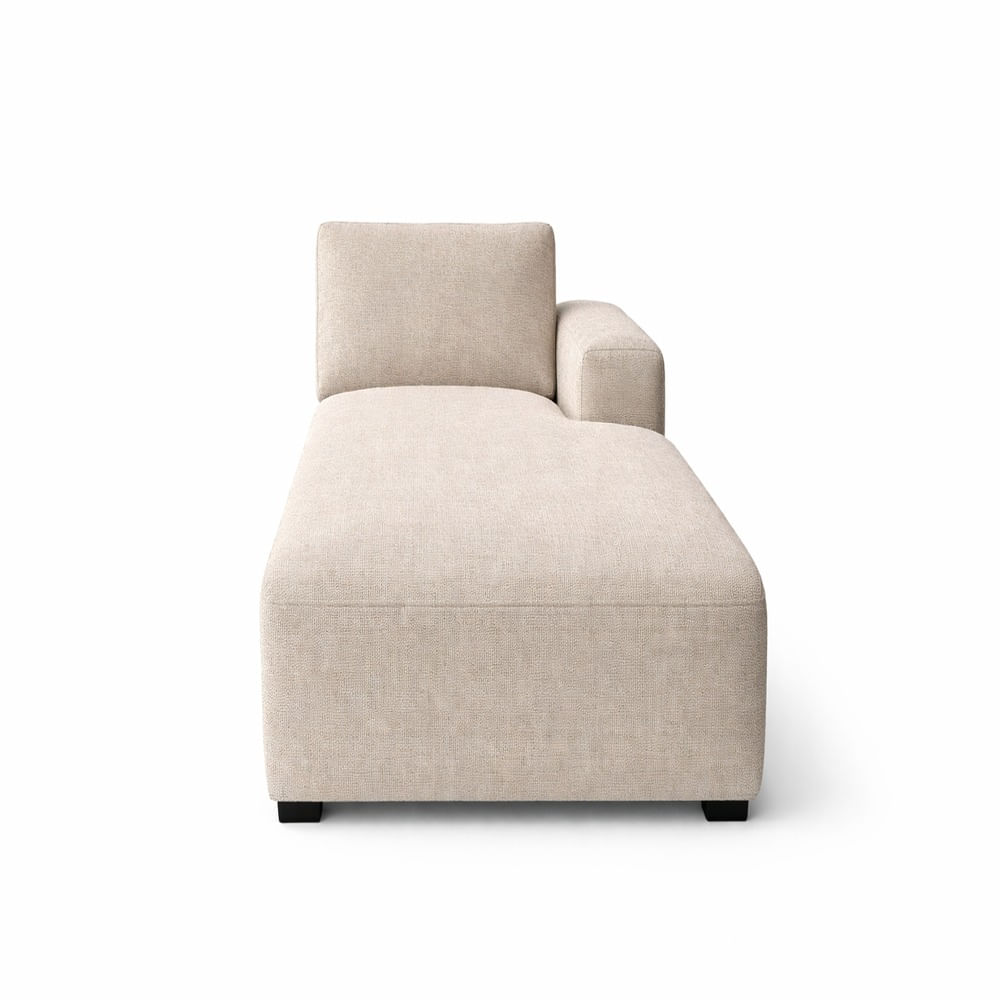Sofá Chaise Serenité Azul Beige Antifluido y Obsequio Sofá Chaise Serenité Azul Beige Antifluido y Obsequio