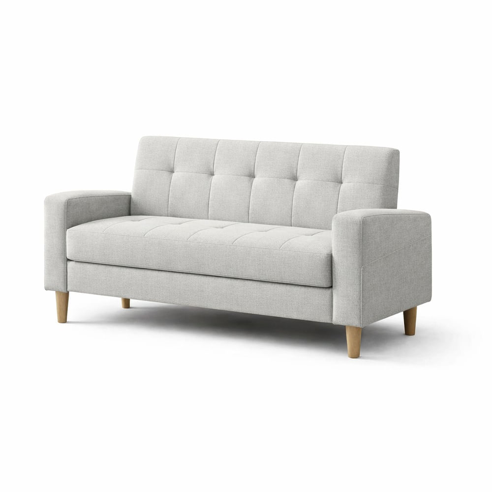 Sofá Tres Cuerpos Astoria Gris Plata Antifluido y Obsequio Sofá Tres Cuerpos Astoria Gris Plata Antifluido y Obsequio