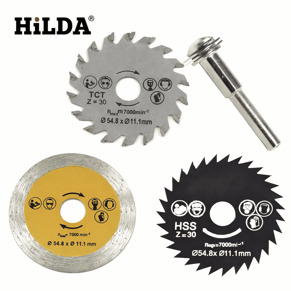 Kit 3 Discos de Corte Multifunción para Dremel Madera Metal y Cerámica