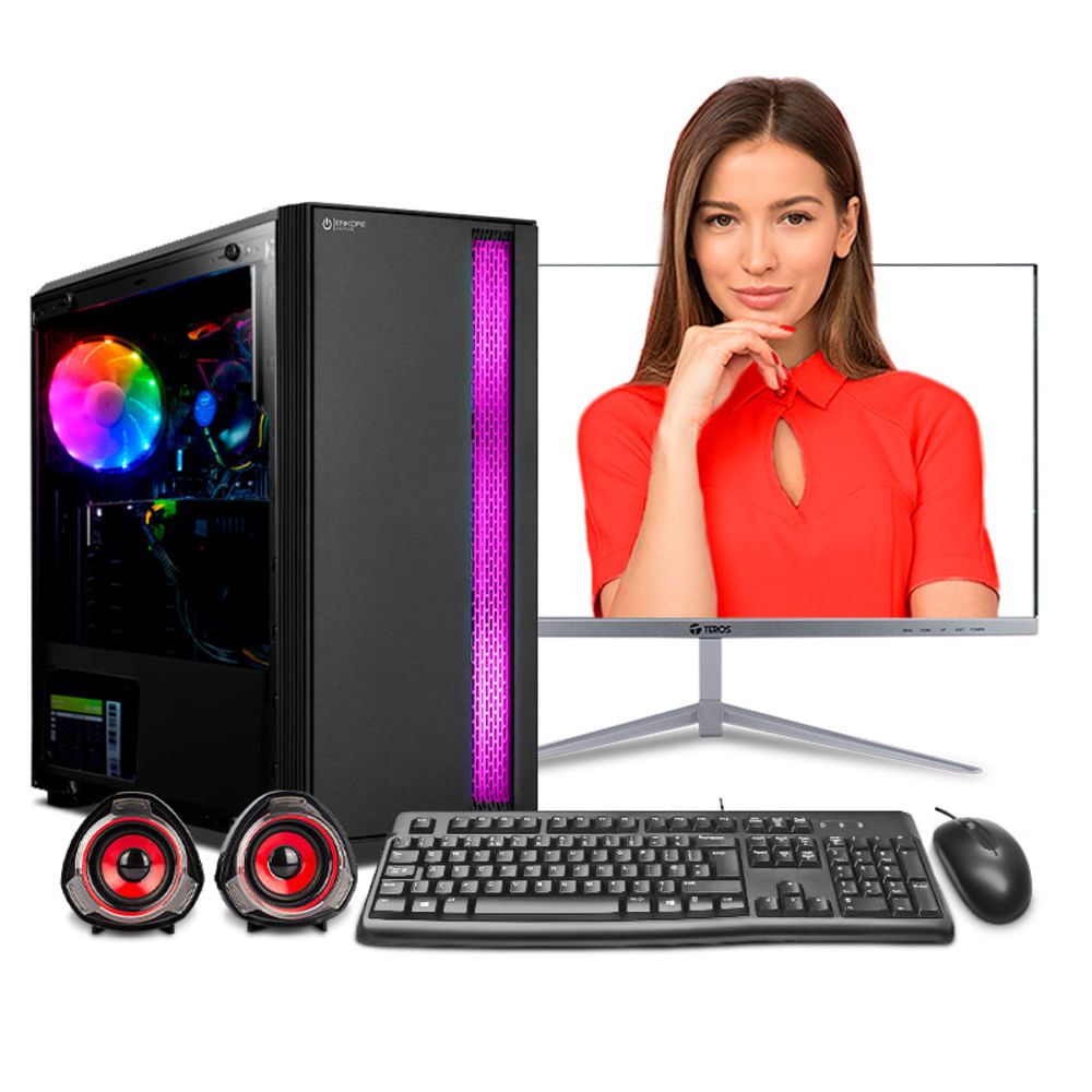 Pc Intel Core I5 12400 8gb 500gb 22 Ips Mipclista MI PC LISTA Computadora ESCRITORIO