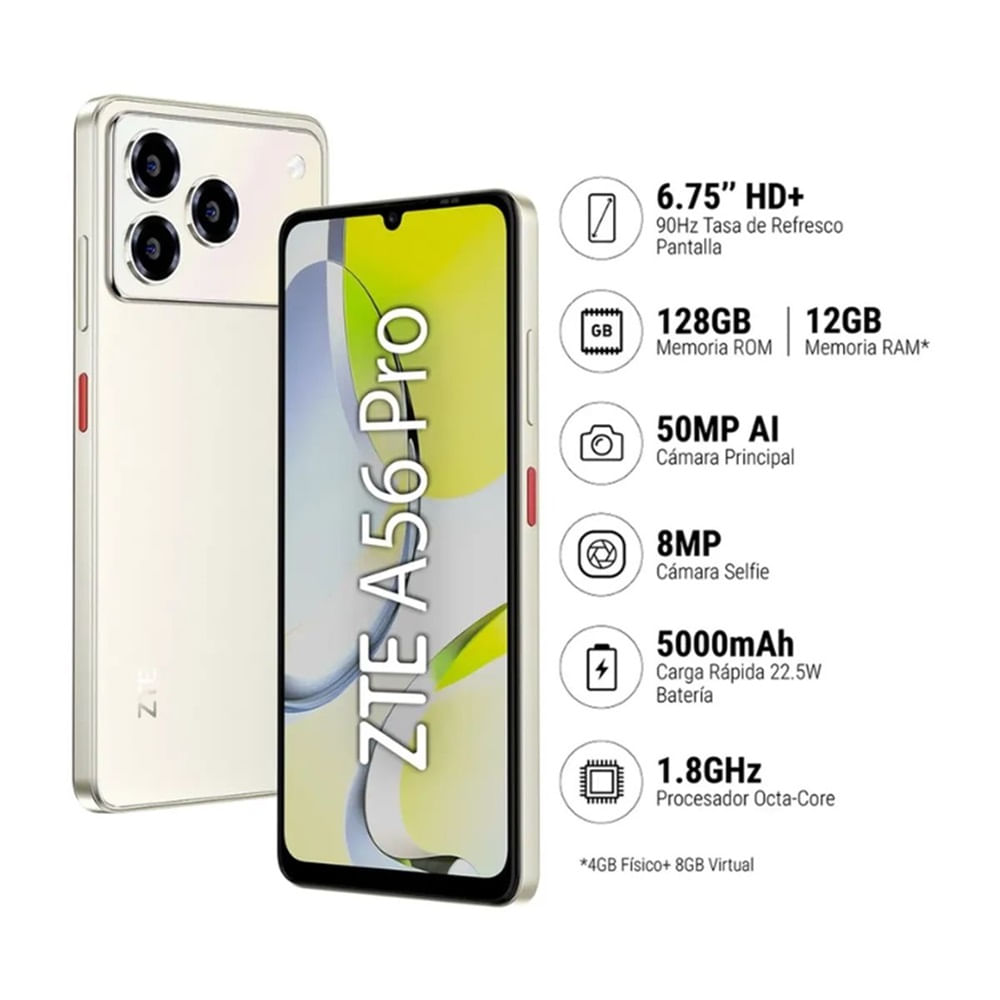 ZTE A56 PRO 12 128GB