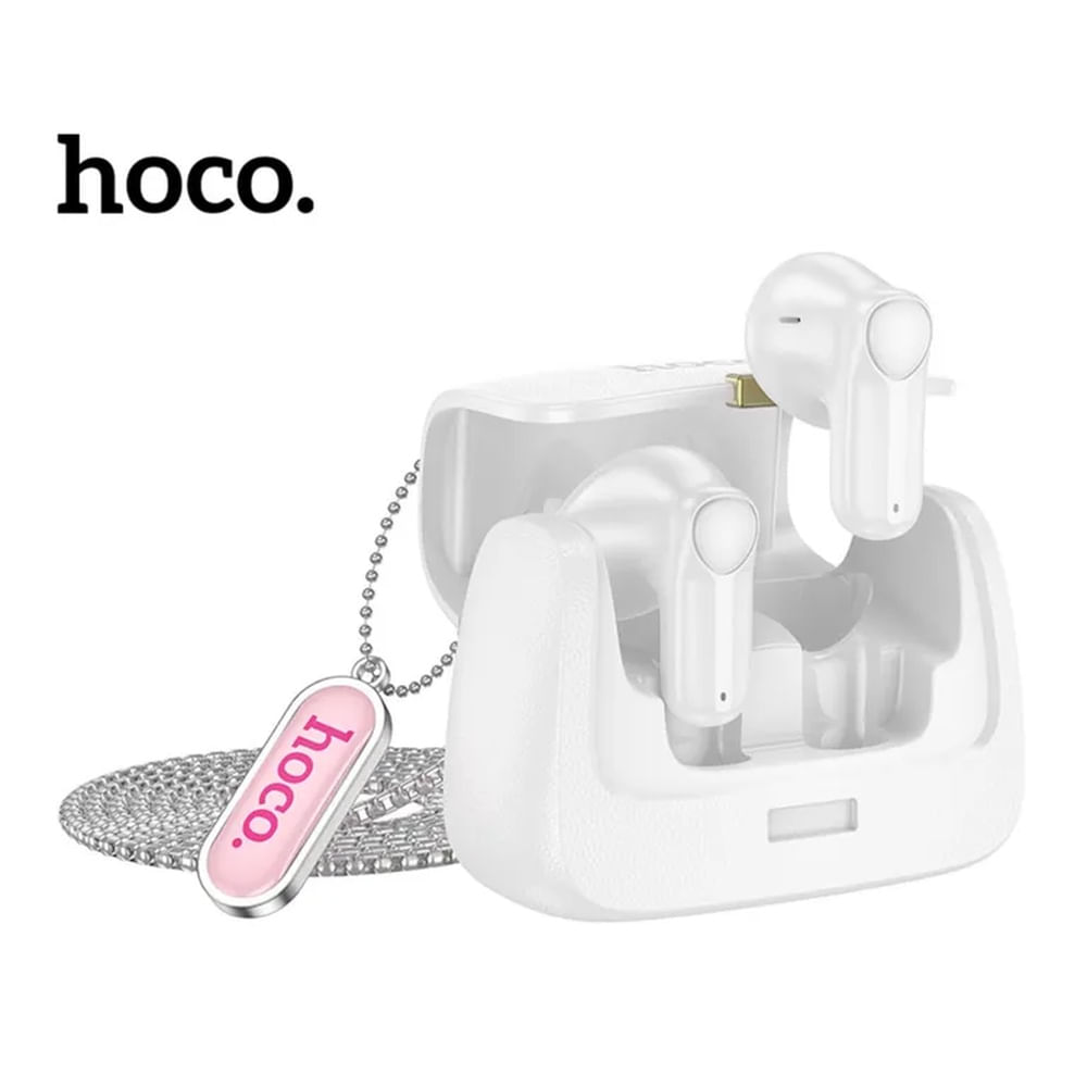HOCO - Audífonos Con Diseño De Bolsita - DES35 - Color Blanco