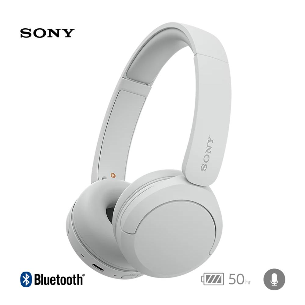 AUDÍFONOS SONY WH-CH520 BLUETOOTH 50 HRS C MICRO - BLANCO