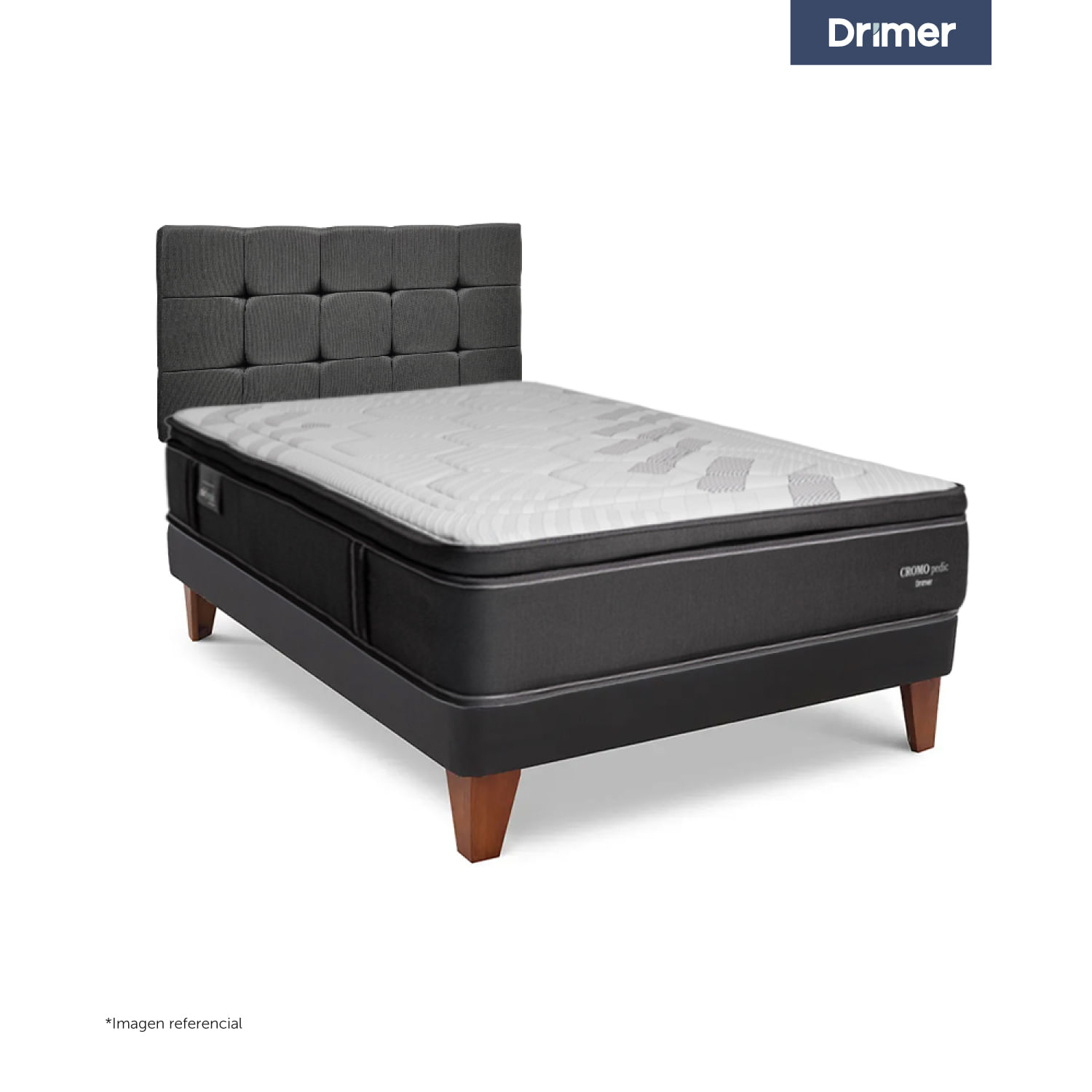 Combo Gold Cromopedic 2Plz + Almohadas