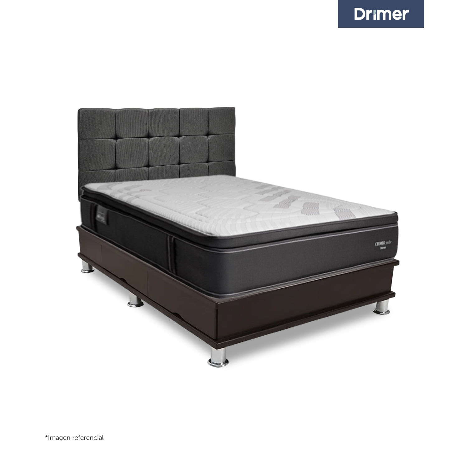 Dormitorio Cuadros Cromopedic 1.5 Plazas