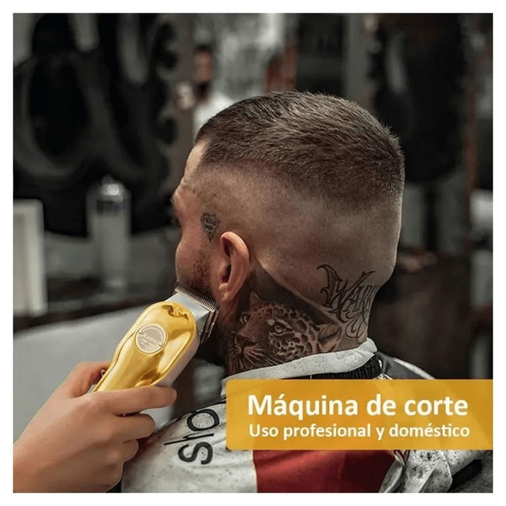 Cortadora de Cabello Kemei KM-2628 Precisión y Estilo en Cada Corte