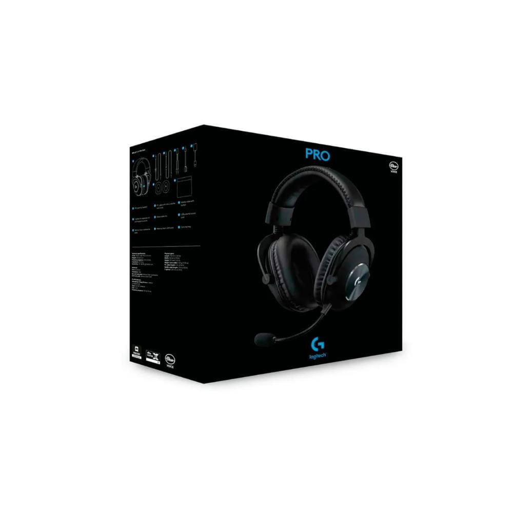 AUDIFONO CON MICROFONO LOGITECH G PRO X LIGHTSPEED WIRELESS BLACK 981-000906