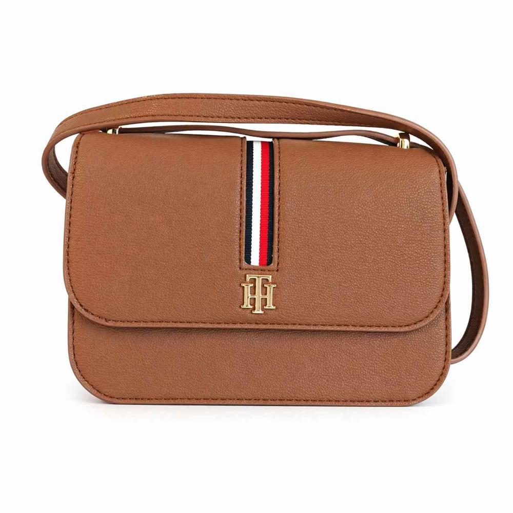 CARTERA CROSSBODY TOMMY HILFIGER MARRON