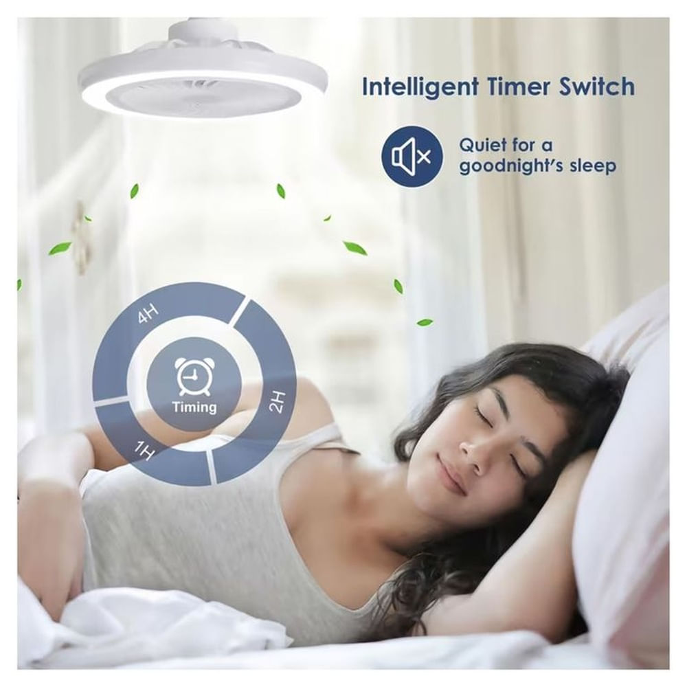 Foco Ventilador Ahorrador MODELO 2026
