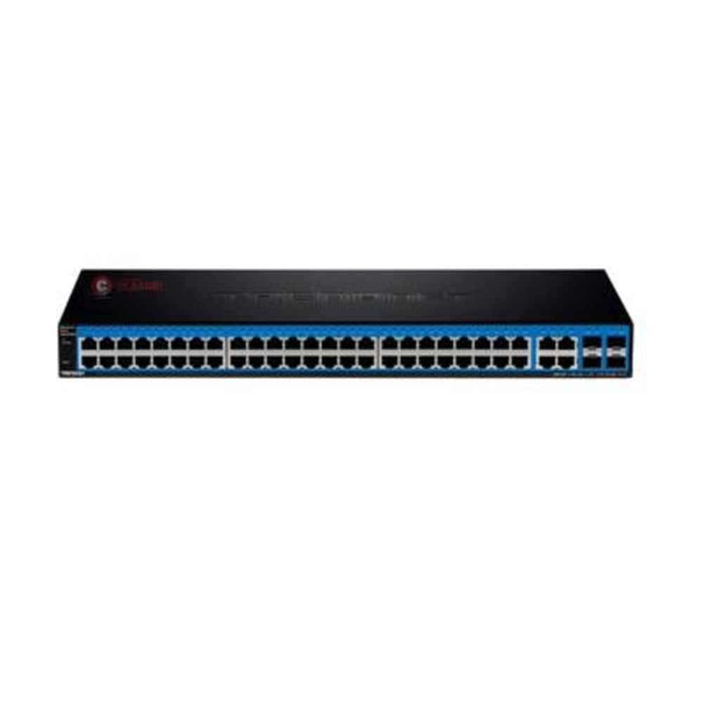 SWITCH TRENDNET TEG-524WS 48PTS GB + 4SFPRJ45 GB SMART Negro